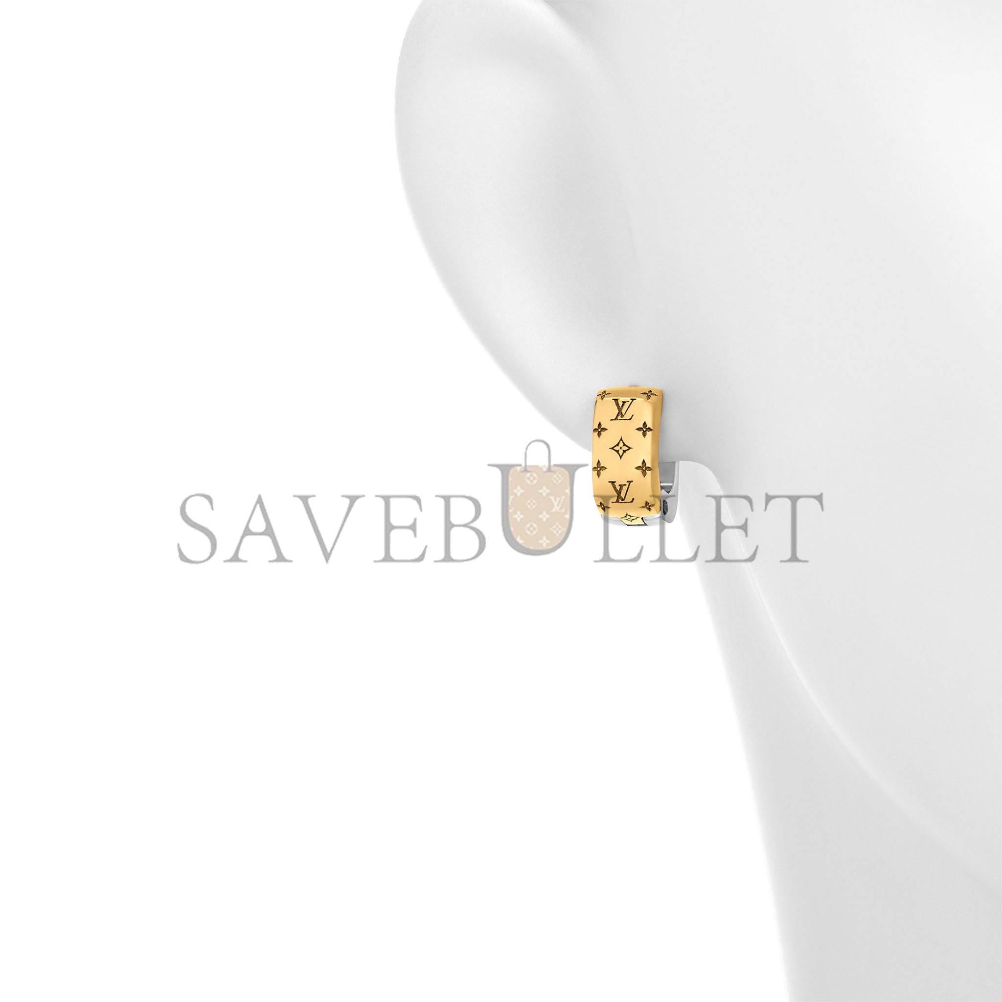 LOUIS VUITTON NANOGRAM EARRINGS M00397 LOUIS VUITTON NANOGRAM EARRINGS M00397